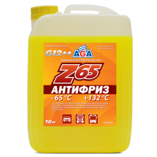 AGA044Z  Антифриз готовый желтый, 10л